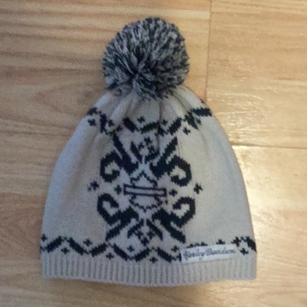 Harley Davidson Beanie and Scarf - Picture 2 of 4